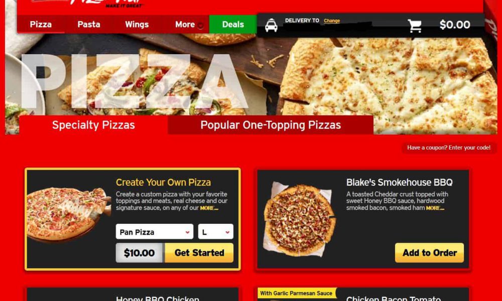 Pizza Hut Delivery | Grab The Best Active Online Coupon Codes