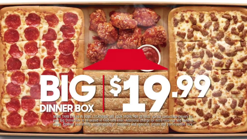 Dinner box Pizza Hut Dinner Box