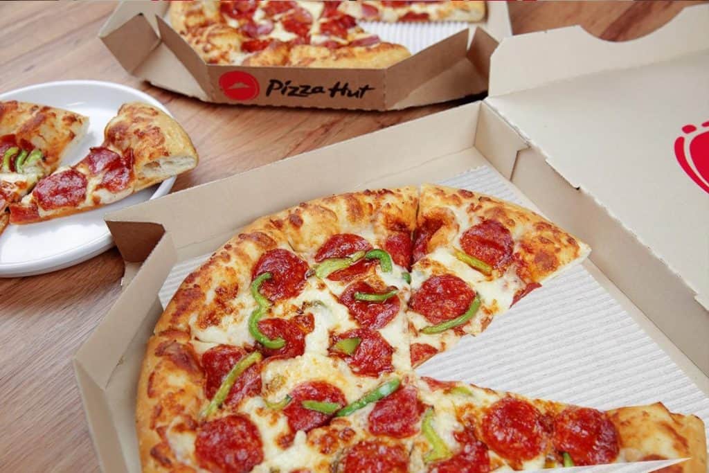 Large pizza Hut