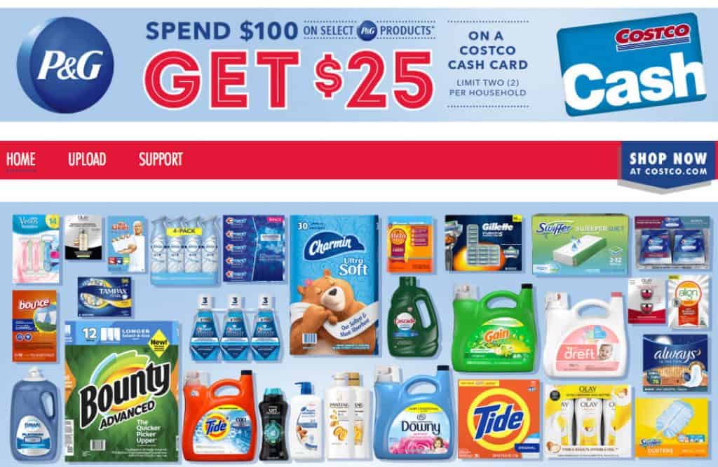 PG coupons samples