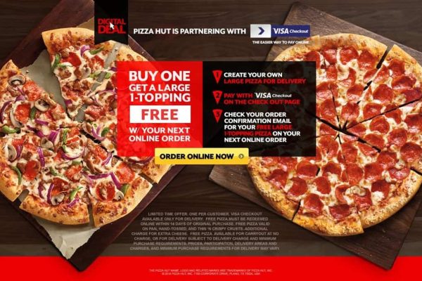 Pizza Hut Delivery, Hour and Deal