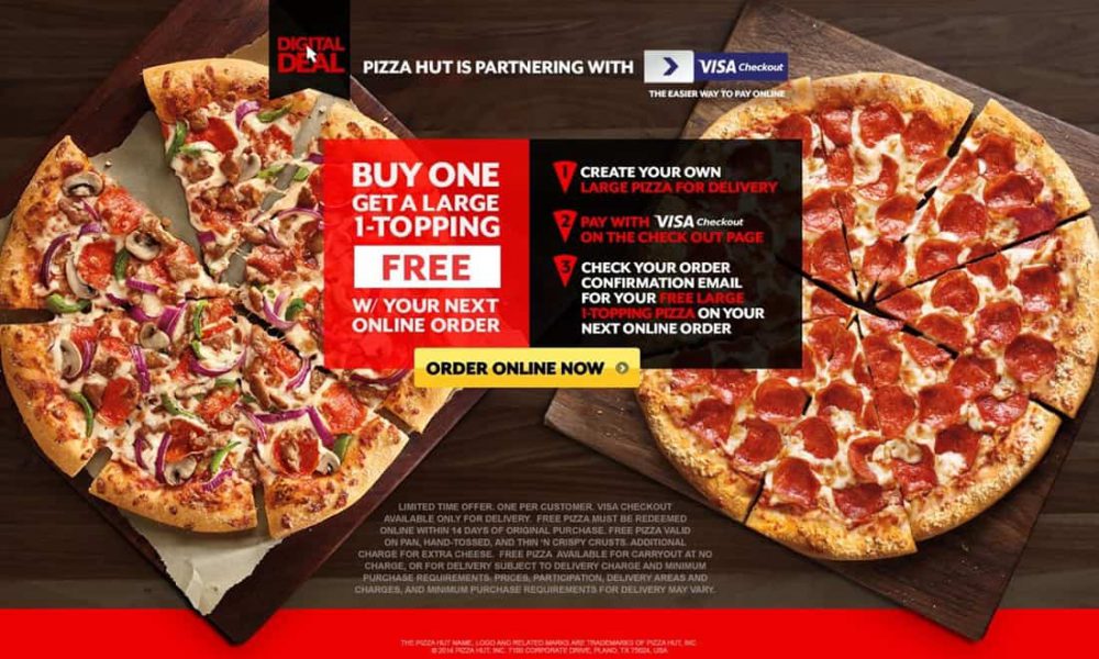 pizza hut Online