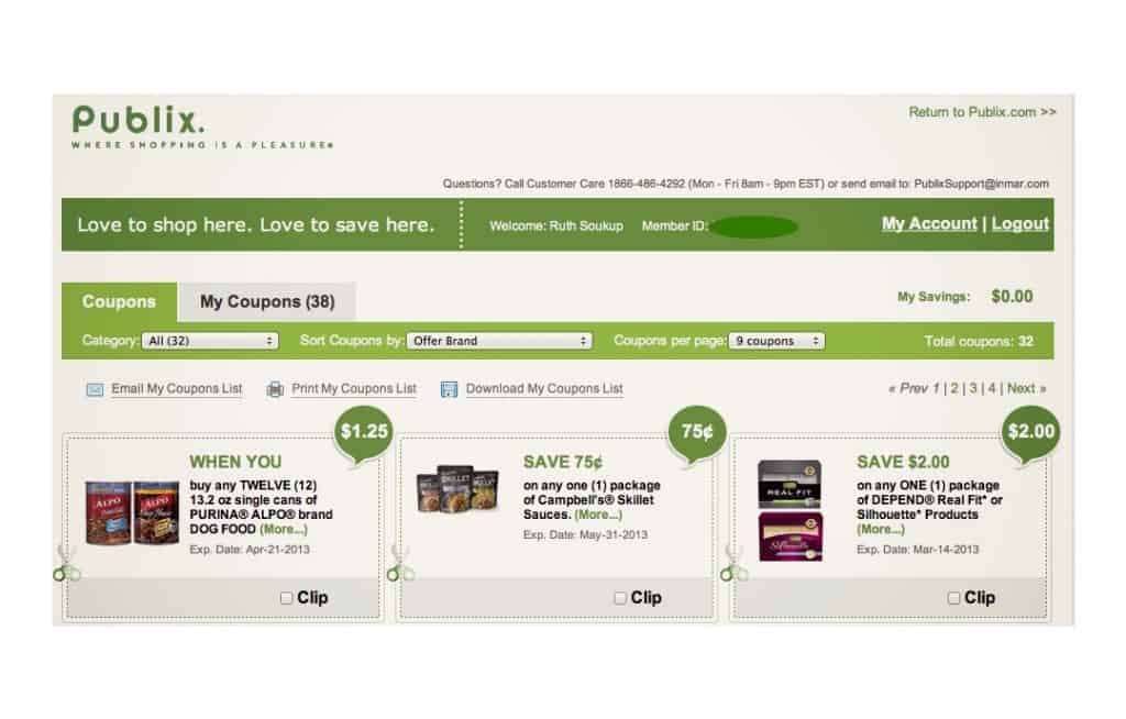 Publix Digital coupons Publix Digital Coupons