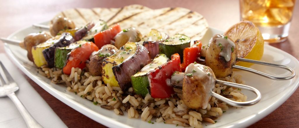 Roasted Vegetable Skewers Roasted Vegetable Skewers