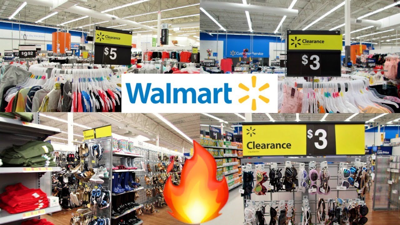 walmart clearance