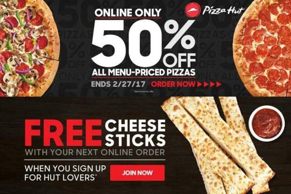 Pizza Hut Promo Code and Discounts