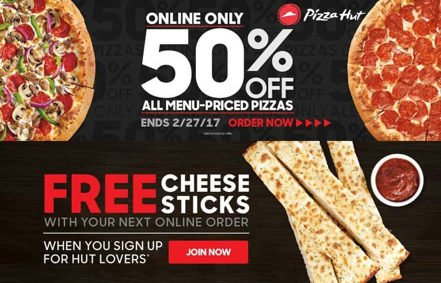 Pizza Hut Promo Code