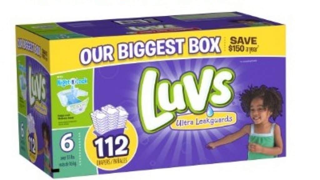 luvs box Luvs Box Diapers