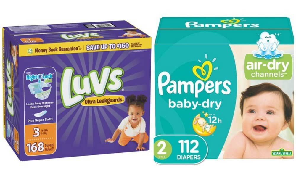 luvs pampers