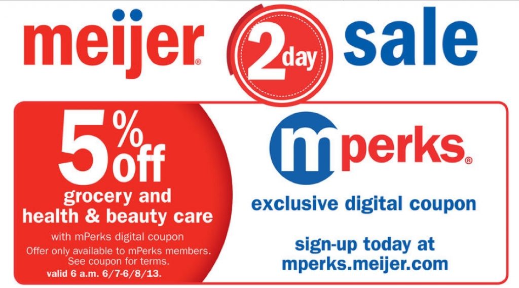 meijer mrperks mPerks rewards