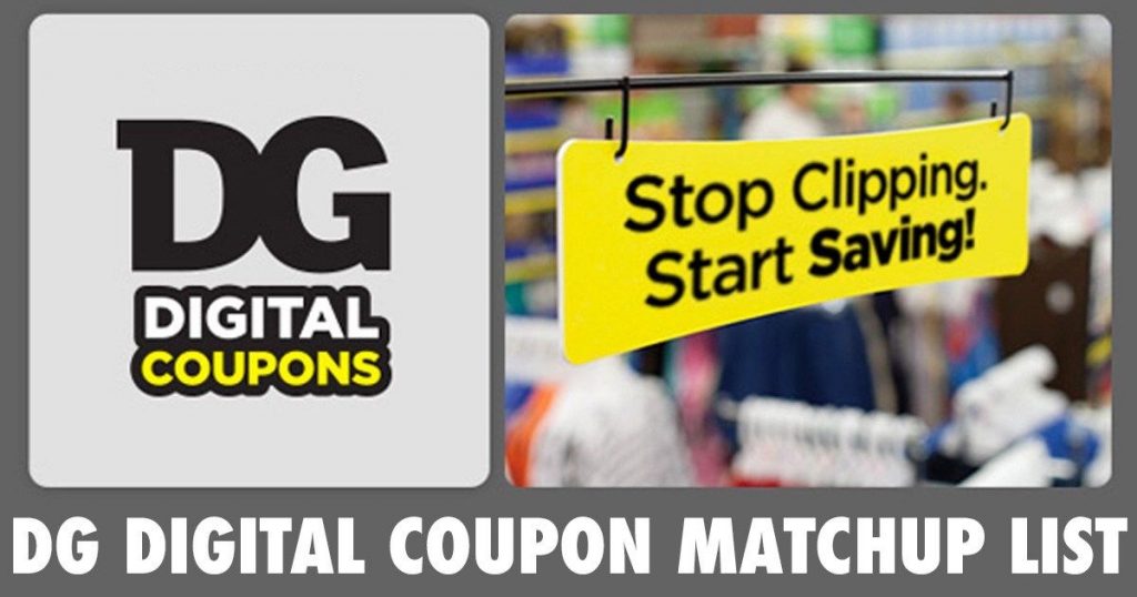 save DG Digital Coupons