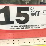 coupon for teachers