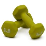 Amazon Basics Neoprene Coated Hexagon Workout Dumbbell Hand Weight