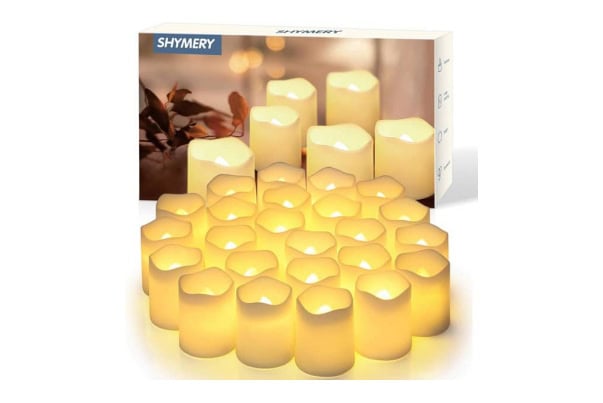 SHYMERY Flameless Votive Candles
