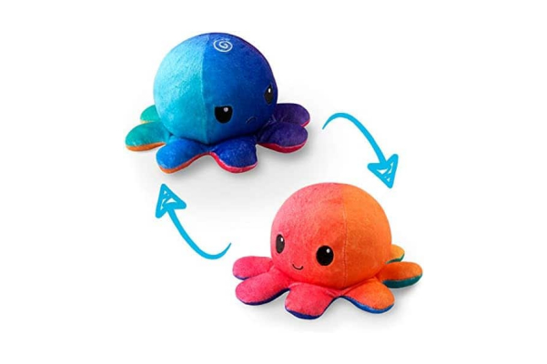 The TeeTurtle Original Reversible Octopus Plushie