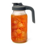 County Line Kitchen Glass Mason Jar Pitcher with Lid