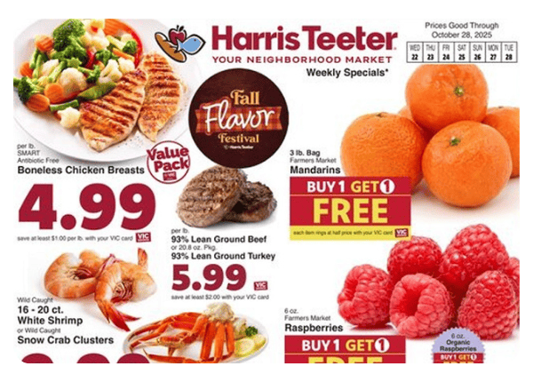 harris teeter weekly ad
