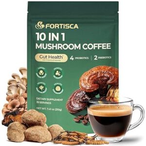 10 Kinds Mushroom Coffee with Probiotic…