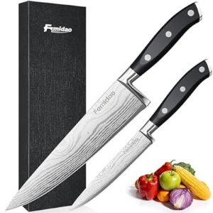 2PCS Chef Knife Set, Razor Sharp Japanese Kitchen Knife Set