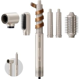 5 in 1 Hot Air Hair Styler, 110,000 RPM High Speed Hair Dryer Brush…