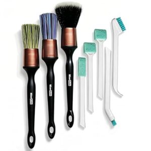 8PCS Professional Car Detailing Brush Set