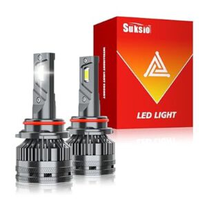 9006/HB4 LED Bulbs,60000LM 6000K Output Canbus Ready…