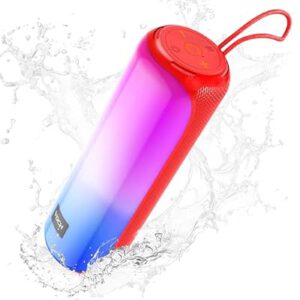 Bluetooth 5.3 Speaker with RGB Light, Portable Wireless Speaker