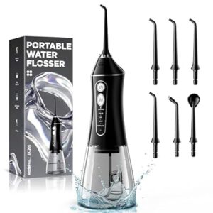 Cordless Water Flosser for Teeth Cleaning, Gums & Braces, 5 Cleaning Modes…