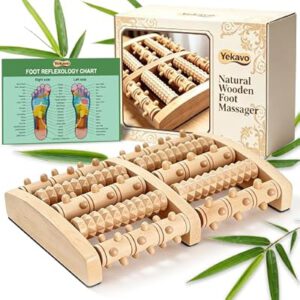 Dual Foot Massager Roller, Fast Relief for Plantar Fasciitis
