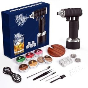 Electric Cocktail Smoker Kit – Rechargeable Whiskey Smoker Kit
