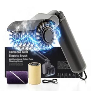 Electric Grill Brush for Effortless Post‑BBQ Cleaning…