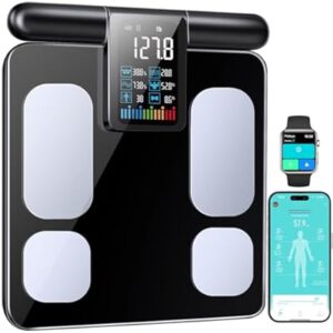Electrode Smart Body Fat Scale with Handle, 28 Body Metrics, Segmental Measureme…