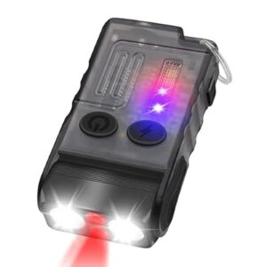 Flashlight USB C Rechargeable, Small Flashlights Powerful with Clip…