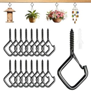 Heavy Duty Screw In Hooks with Safety Buckle