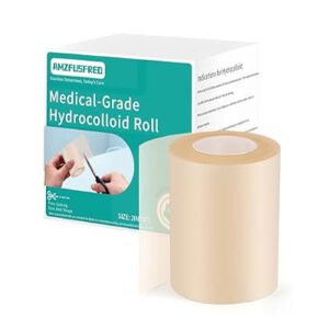 Hydrocolloid Roll for Wound Care Gentle Self-Adhesive 2in x 5ft