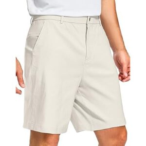 Men’s Golf Dress Shorts 7″/9″ Stretch Casual Work Hybrid Shorts
