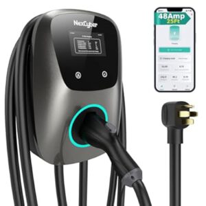 NexCyber Level 2 EV Charger(WiFi APP/Plug-Play)…