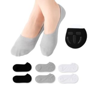 Non Slip Women’s No Show Socks : Soft Comfort for Office Wear