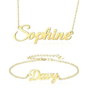 Personalized Name Necklace – A Simple & Unique Jewelry Gift…