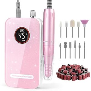 Portable Rechargeable Electric Nail File…