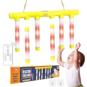 Reflex Stick Game, Reflex Light-Up Sticks Reaction Training Hand Speed Challenge Game…