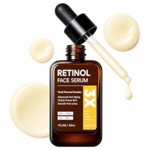 Retinol Serum for Face, Anti Aging & Anti Wrinkle B5 Resurfacing Retinol Serum