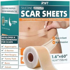 Silicone Scar Tape – 1.5M, Scar Treatment for Improves Surgical