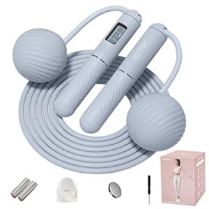 Skipping Ropes for Adults -Cordless Counter Jump Rope…