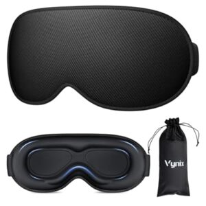 Sleep Mask for Men Women – 100% Blackout Eye Masks for Sleep…