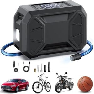 Tire Inflator Portable Air Compressor, 3X Faster Portable Tire Inflator