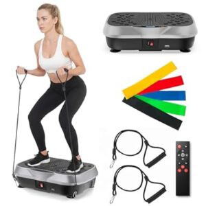 Vibration Plate Exercise Machine for Lymphatic Drainage, 10 Preset Modes…