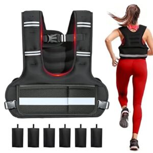Weighted Vest for Women & Men with U-Shaped Breathable Design…