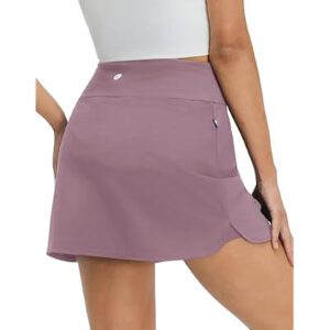 Womens Tennis Skirt High Waisted Athletic Mini Lined A Line Skort