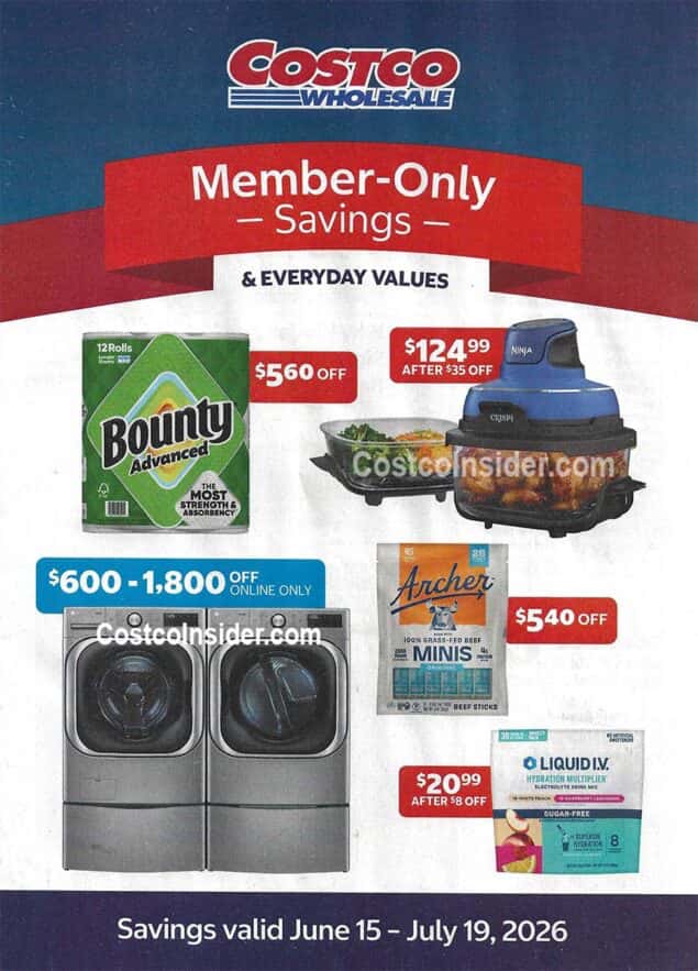 Costco Weekly Ad page 1